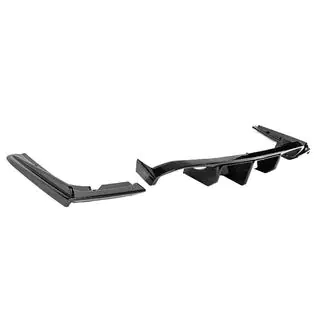 Achterbumperdiffuser (voor M3, ABS) foto 4
