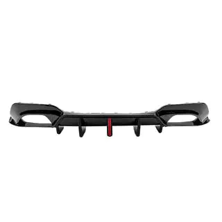 Achterbumperdiffuser B-Style LED (voor M-Sport 2018-2022, ABS) foto 2