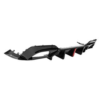 Achterbumperdiffuser B-Style LED (voor M-Sport 2018-2022, ABS) foto 4