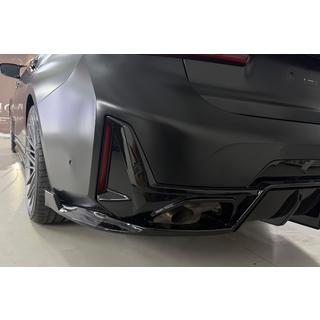 Achterbumper diffuser B-Style LED (voor M-Sport 2023+, ABS) foto 2