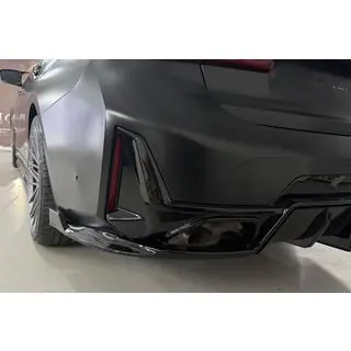 Achterbumper diffuser B-Style LED (voor M-Sport 2023+, ABS) foto 2