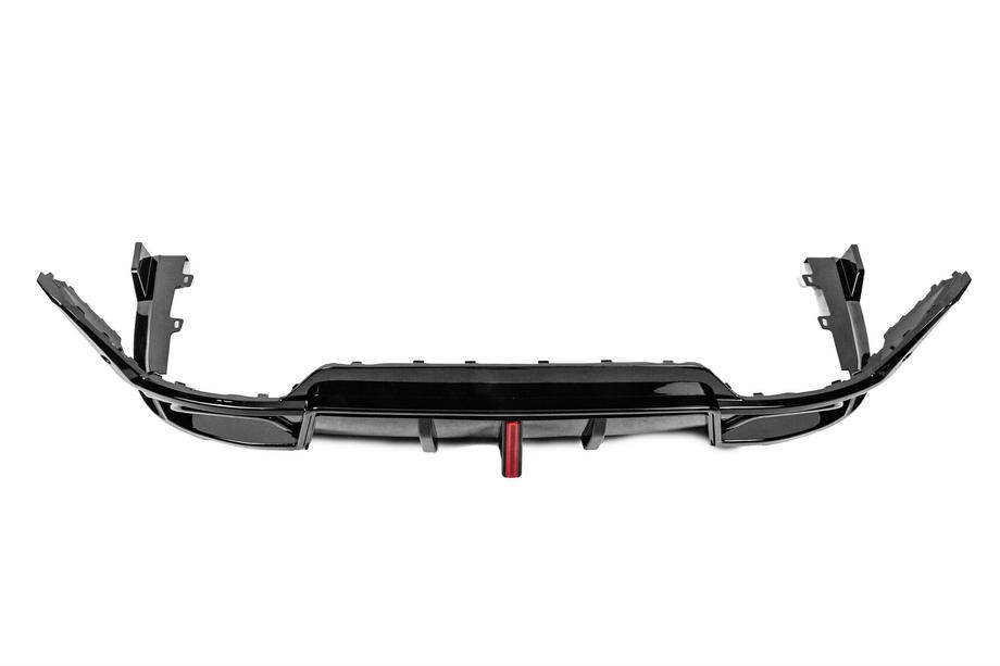 BMW 3 Serie G20/G21 2018– Achterbumper diffuser B-Style LED (voor M-Sport 2023+, ABS) Foto 5
