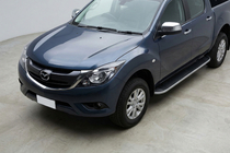 Mazda BT-50 2012– Tayga side steps (2 stuks, aluminium) foto 1