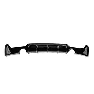 Achterbumper diffuser voor dubbelzijdige enkele uitlaat V2 (voor M-Sport, ABS) foto 1