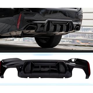 Achterbumperdiffuser LCI-Style (voor M-Sport/M5 F90, ABS) foto 1