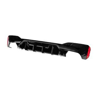 Achterbumperdiffuser LCI-Style (voor M-Sport/M5 F90, ABS) foto 3