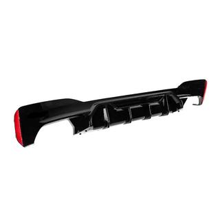 Achterbumperdiffuser LCI-Style (voor M-Sport/M5 F90, ABS) foto 4