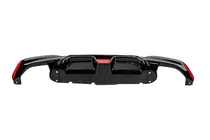 BMW 5 Serie G30/G31 2017–2023 CS-Style LED achterbumper diffuser (voor M-Sport/M5 F90, ABS) foto 4
