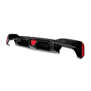 CS-Style LED achterbumper diffuser (voor M-Sport/M5 F90, ABS) foto 2