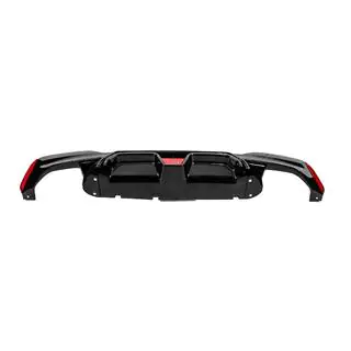 CS-Style LED achterbumper diffuser (voor M-Sport/M5 F90, ABS) foto 4