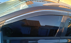 Skoda Octavia IV A8 2020– Windschermen met chromen sierlijst Niken Luxury (SW, 4 stuks) foto 4