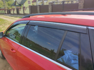 Skoda Octavia IV A8 2020– Windschermen met chromen sierlijst Niken Luxury (SW, 4 stuks) foto 2