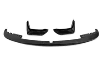 BMW 3 Serie F30/F31 2012–2019 Front lip spoiler BM (voor M3-LOOK, hoogglans zwart) foto 10