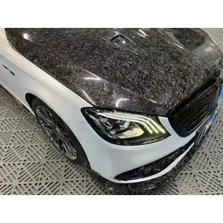 Motorkap (Forged Carbon) foto 2
