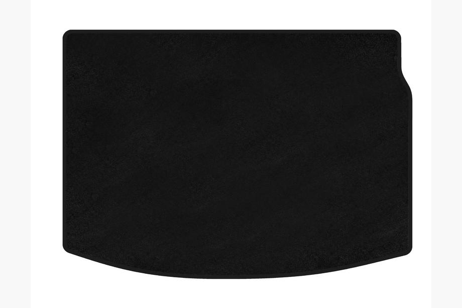 Renault Megane III 2009–2016 Premium textiele kofferbakmat (HB, zwart) Image