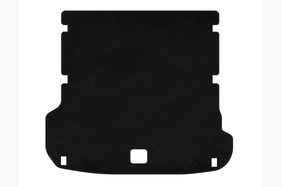 Audi Q7 2015–2026 Textiele kofferbakmat Premium (7-zits, zwart) Foto 1