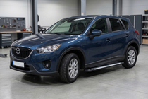 Mazda CX-5 2012–2017 Side steps Line (2 stuks, aluminium) foto 1