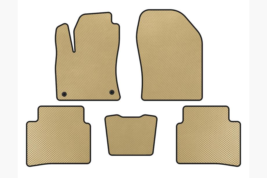 Toyota Prius 2015–2022 EVA automatten (LB, Beige) Image