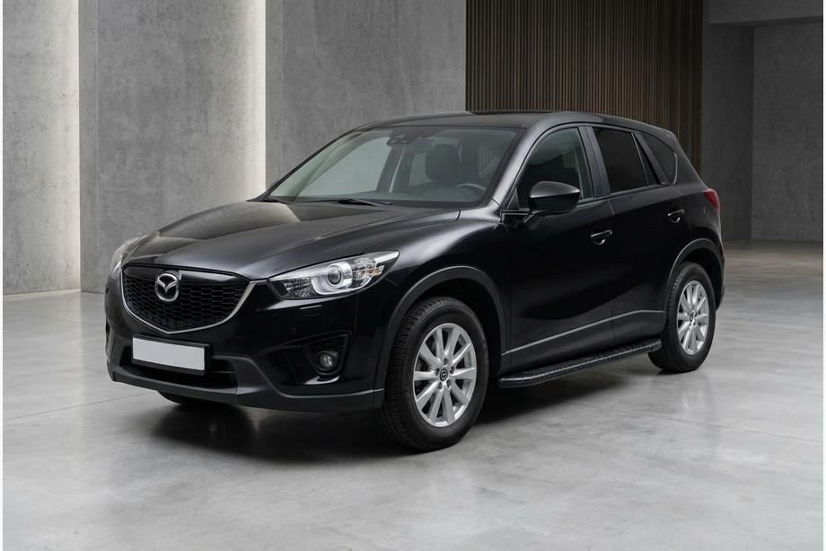 Mazda CX-5 2012–2017 Bosphorus Black side steps (2 st., aluminium) Image