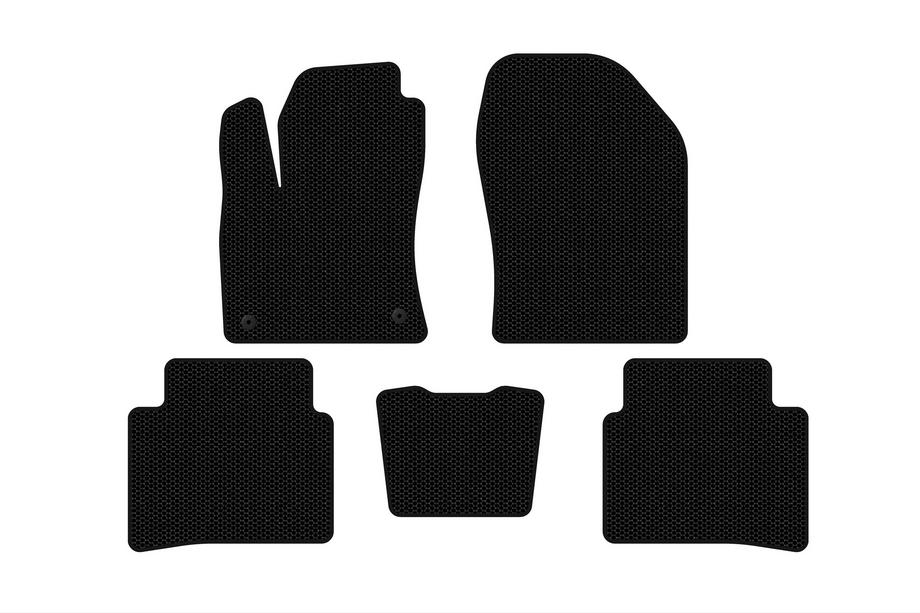 Toyota Prius 2015–2022 Rubberen automatten Carsuit (LB, zwart) Image