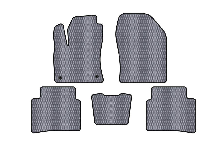 Toyota Prius 2015–2022 Rubberen automatten Carsuit (LB, grijs) Image