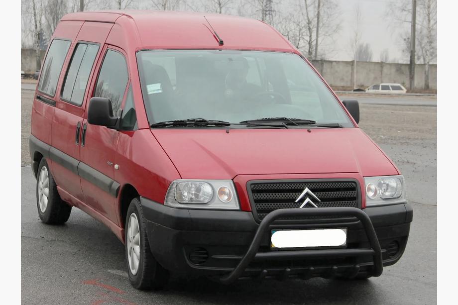 Peugeot Expert 1995–2007 Bullbar WT003 Black (RVS) Foto 4