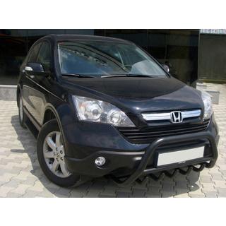 Bullbar WT003 Black (RVS) Honda CR-V 2007–2011 foto 1