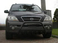 Kia Sorento I BL 2002–2009 Bullbar WT003 Black (RVS) foto 2