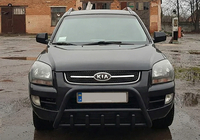Kia Sportage 2004–2010 Bullbar WT003 Black (RVS) foto 1