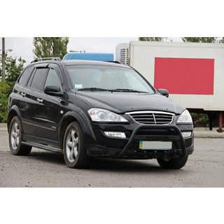 Bullbar WT004 Black (RVS) SsangYong Action 2005–2018 foto 3