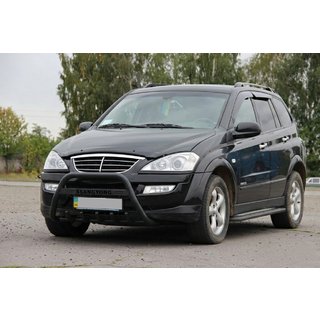 Bullbar WT004 Black (RVS) SsangYong Action 2005–2018 foto 1