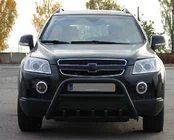 Chevrolet Captiva 2006–2019 Voorbumperbeugel WT003 Black (RVS) foto 1