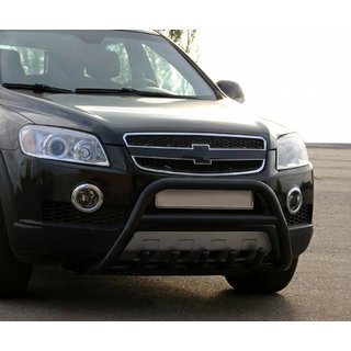 Voorbumperbeugel WT003 Black (RVS) Chevrolet Captiva 2006–2019 foto 4