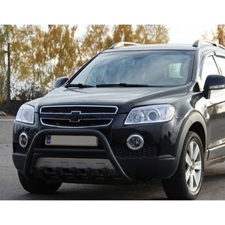 Voorbumperbeugel WT003 Black (RVS) Chevrolet Captiva 2006–2019 foto 3