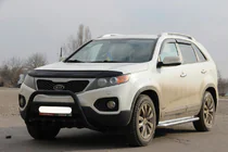 Kia Sorento II XM 2009–2014 Bullbar WT003 Black (RVS) foto 2