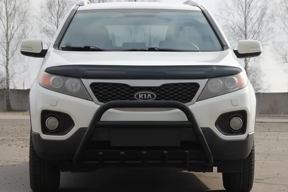 Kia Sorento II XM 2009–2014 Bullbar WT003 Black (RVS) Image