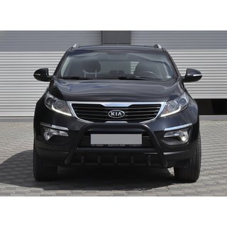 Bullbar WT003 Black (RVS) Kia Sportage 2010–2015 foto 3