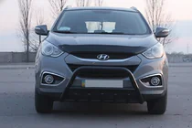 Hyundai IX-35 2010–2015 Voorbumperbeugel WT003 Black (RVS) foto 4
