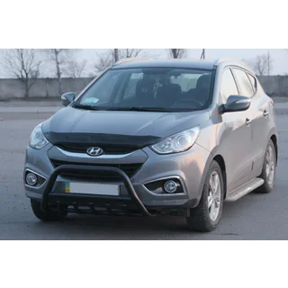 Voorbumperbeugel WT003 Black (RVS) Hyundai IX-35 2010–2015 foto 1