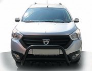Renault Dokker 2013–2022 Bullbar WT003 Black (RVS) foto 3