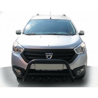 Bullbar WT003 Black (RVS) Renault Dokker 2013–2022 foto 3