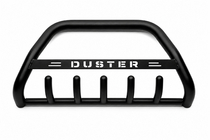 Renault Duster 2008–2017 Bullbar met opschrift WT004 Black (roestvrij staal) foto 3