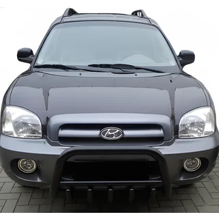 Bullbar WT003 Black (RVS) Hyundai Santa Fe 1 2000–2006 foto 3