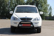 SsangYong Kyron 2005–2014 Bullbar WT003 Black (RVS) foto 3