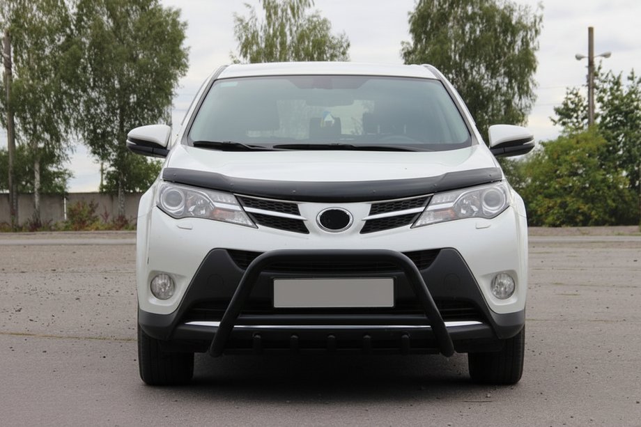 Toyota Rav 4 2013–2018 Bullbar WT003 Black (RVS) Image