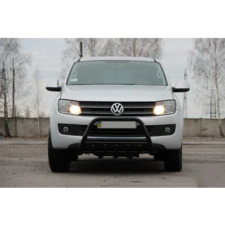 Bullbar WT003 Black (RVS) Volkswagen Amarok 2010–2022 foto 1