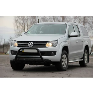 Bullbar WT003 Black (RVS) Volkswagen Amarok 2010–2022 foto 3