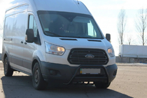 Ford Transit 2014– Bullbar WT003 Black (RVS) foto 1