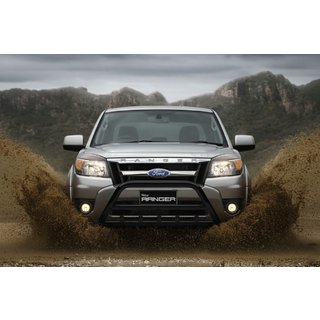 Bullbar WT003 Black (RVS) Ford Ranger 2007–2011 foto 1