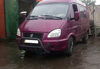 GAZ Gazelle, Sobol 1998– Bullbar WT003 Black (RVS) foto 3